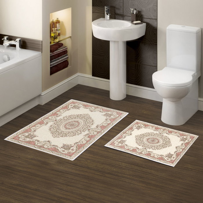 Mijölnir Juego de alfombrillas de baño Kt453 Multicolor Mijölnir Juego de alfombrillas de baño Kt453 Multicolor